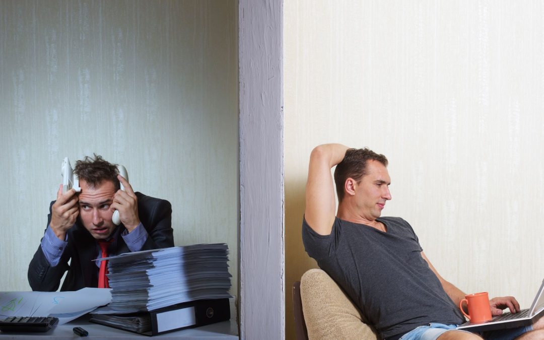 Le masque du cadre compétent — burn-out et double vie